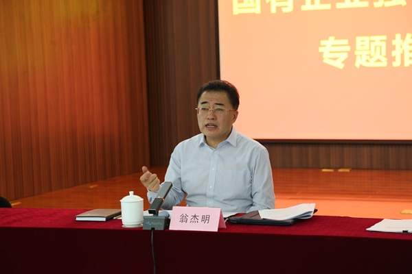 翁杰明、國資、國企、央企、國資委、副主任、企業改革、新聞宣傳